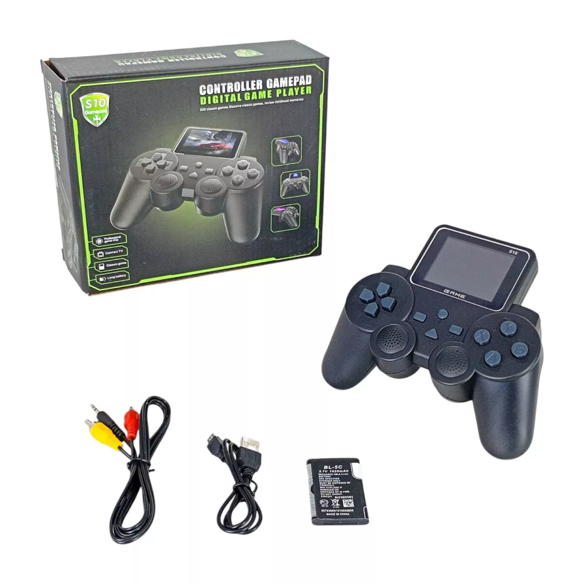 S10 Handheld Digital Game Player Controller Gamepad 520 Classic Games In 1 6 Years. 3 S10 Handheld Digital Game Player Controller Gamepad | 520 Classic Games In 1 | 6+ Years. S10 Handheld Digital Game Player Controller Gamepad | 520 Classic Games In 1 | 6+ Years. Image 3