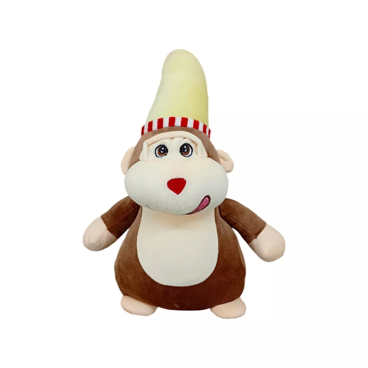 FunZoo Banana Monkey Soft Animal Toy 30 cm | Cute and Cuddly Plush Toy for Kids | 1+ Years