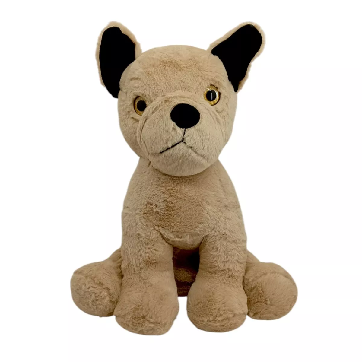 FunZoo Bulldog Soft Toy 50 cm | Adorably Tough and Cuddly Plush Dog for Kids | 3+ Years