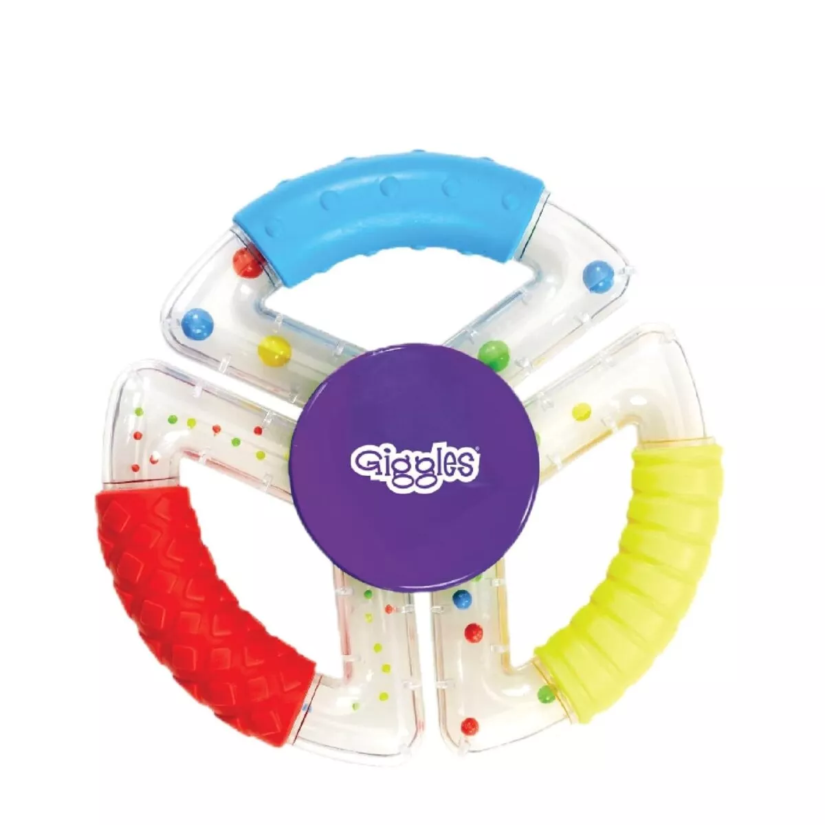 Funskool Giggles Sensory Rattle Trio | Unlock A World Of Sensory Wonders With Each Shake ! For Kids | 6 Months +