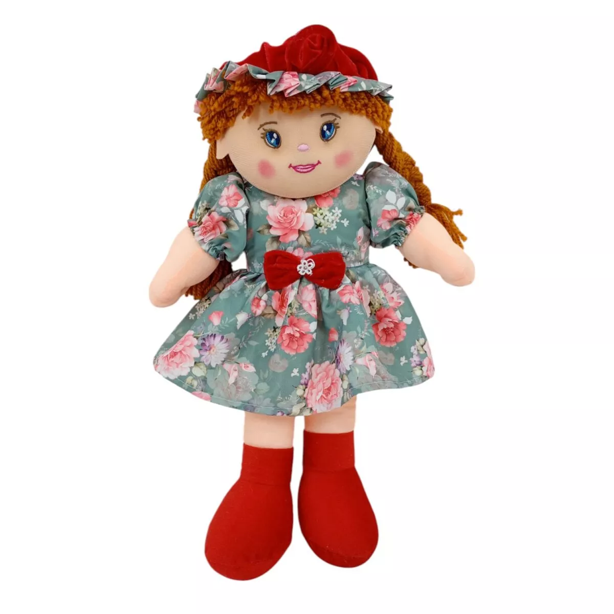 Lovely Toys A Touch Of Joy Soft Clerisa 45 Cm Doll For Girls | Poly-fill Washable Cuddly Soft Plush Toy |3+ Years