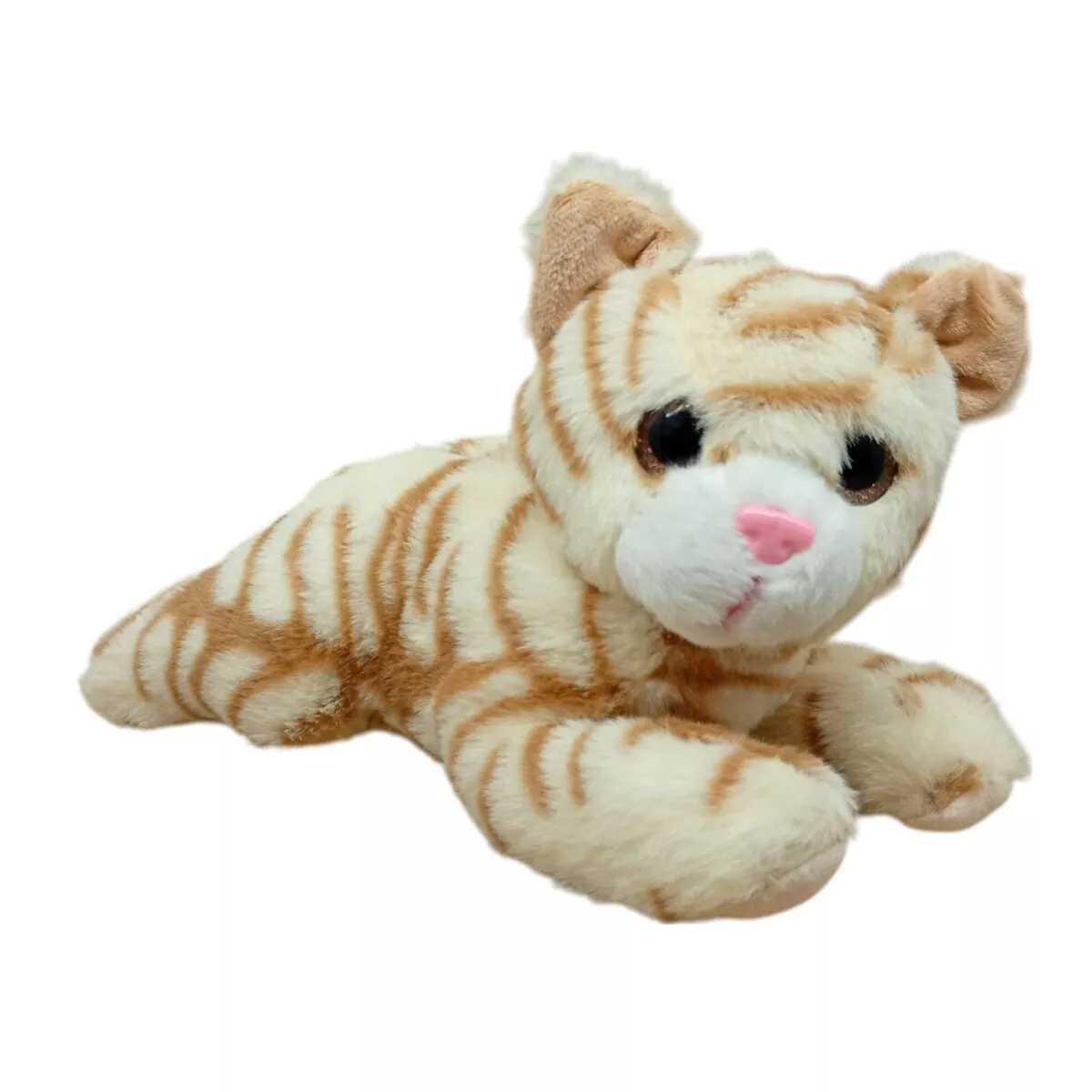 Lovely Toys A Touch Of Joy Soft Plush Seating Pussy Cat 32 Cm For Kids | Random Color Adorable cat Stuffed Toy | 3+ Years