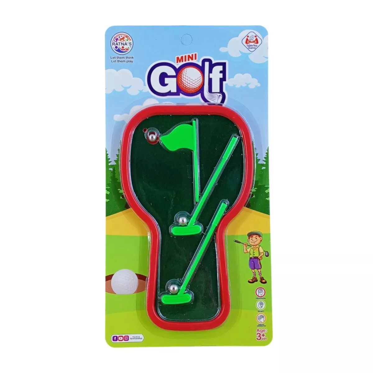 Ratnas Let Them Think Let Them Play Mini Golf For Kids 3Years 1 Ratna'S Let Them Think , Let Them Play Mini Golf For Kids | 3+Years Ratna'S Let Them Think , Let Them Play Mini Golf For Kids | 3+Years