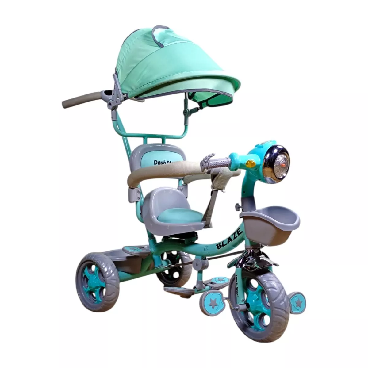 Dash Star Blaze Star For Kids Smart Plug And Play 6 Dash Star ! Blaze Star' Tricycle For Kids Smart Plug And Play With Canopy, Storage Basket, Parental Control Handle Cushion Seat And Seat Belt For Boys,Girls | 12+Months Dash Star ! Blaze Star' Tricycle For Kids Smart Plug And Play With Canopy, Storage Basket, Parental Control Handle Cushion Seat And Seat Belt For Boys,Girls | 12+Months Image 5