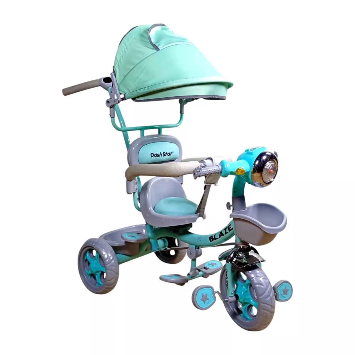Dash Star Blaze Star For Kids Smart Plug And Play 7 Dash Star ! Blaze Star' Tricycle For Kids Smart Plug And Play With Canopy, Storage Basket, Parental Control Handle Cushion Seat And Seat Belt For Boys,Girls | 12+Months Dash Star ! Blaze Star' Tricycle For Kids Smart Plug And Play With Canopy, Storage Basket, Parental Control Handle Cushion Seat And Seat Belt For Boys,Girls | 12+Months Image 6