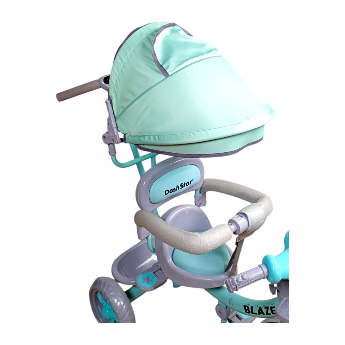 Dash Star Blaze Star For Kids Smart Plug And Play 9 Dash Star ! Blaze Star' Tricycle For Kids Smart Plug And Play With Canopy, Storage Basket, Parental Control Handle Cushion Seat And Seat Belt For Boys,Girls | 12+Months Dash Star ! Blaze Star' Tricycle For Kids Smart Plug And Play With Canopy, Storage Basket, Parental Control Handle Cushion Seat And Seat Belt For Boys,Girls | 12+Months Image 8