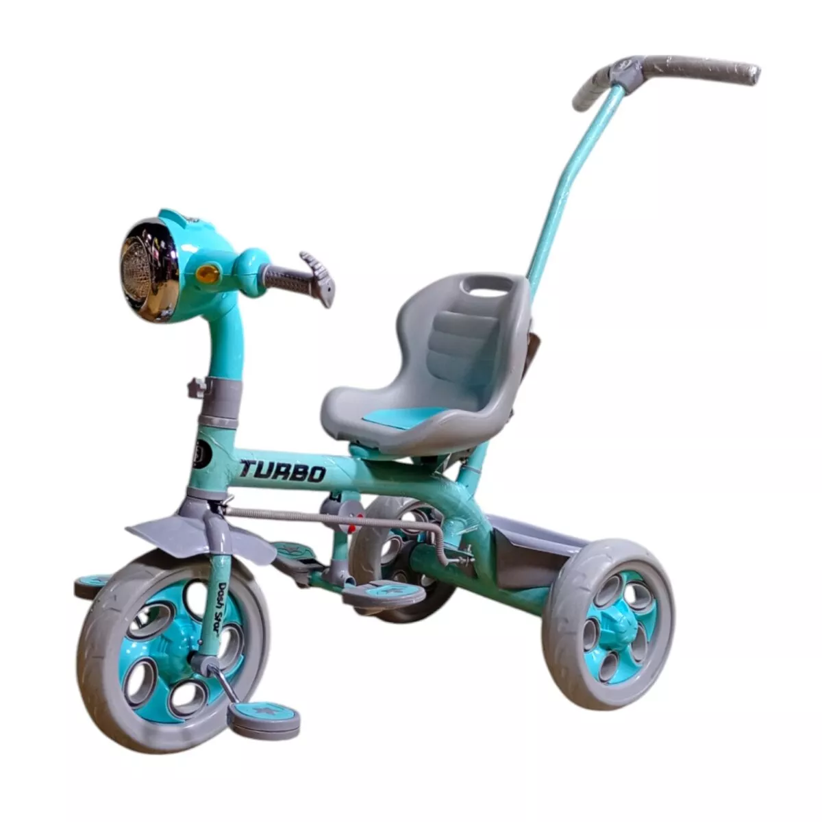 Dash Star Turbo Tricycle With Parental Handel For Kids | 2+ Years