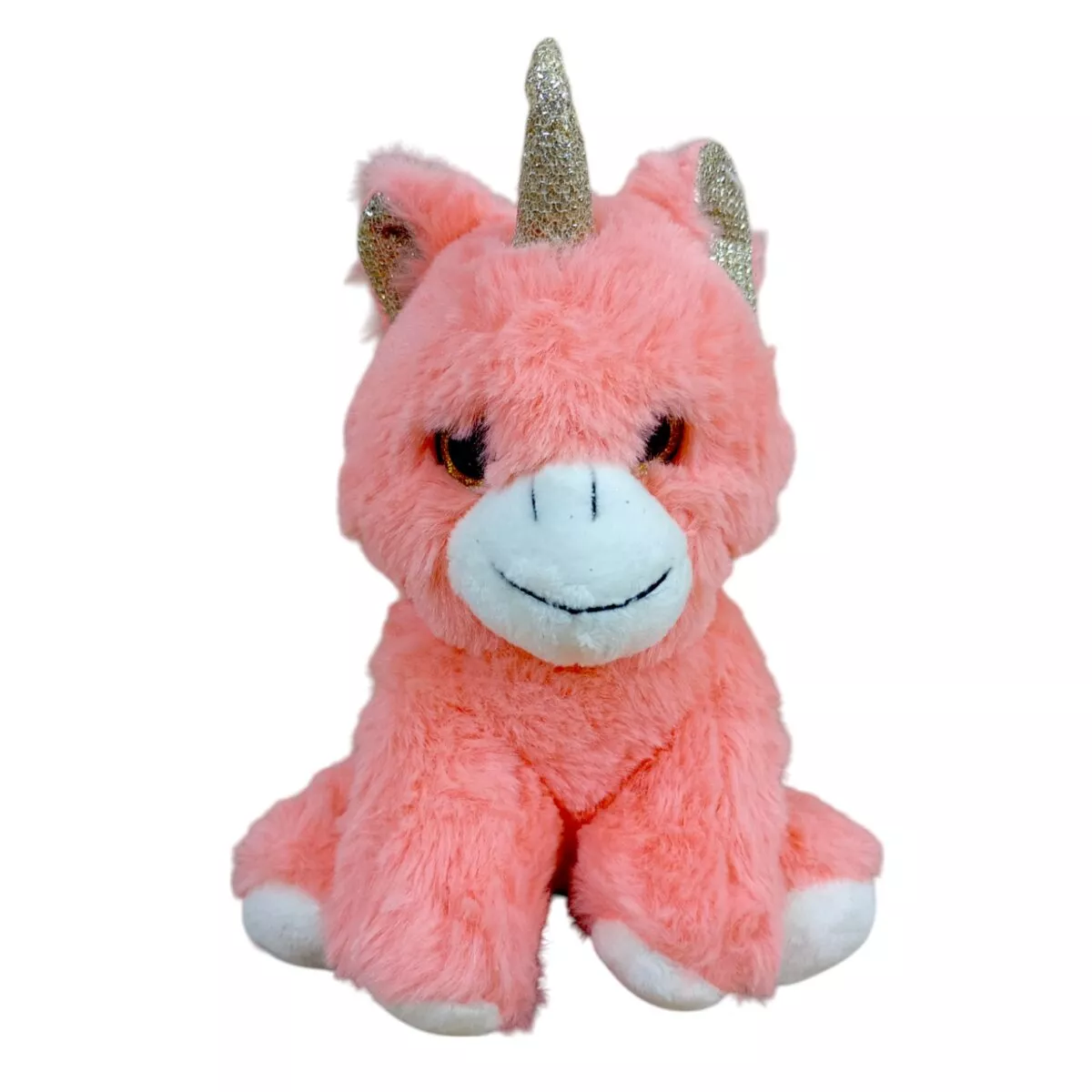 FunZoo Soft Plush Stuffed Cute Glitter Pony 15 cm | Magical, Sparkly, and Cuddly Toy for Kids | 1+ Years