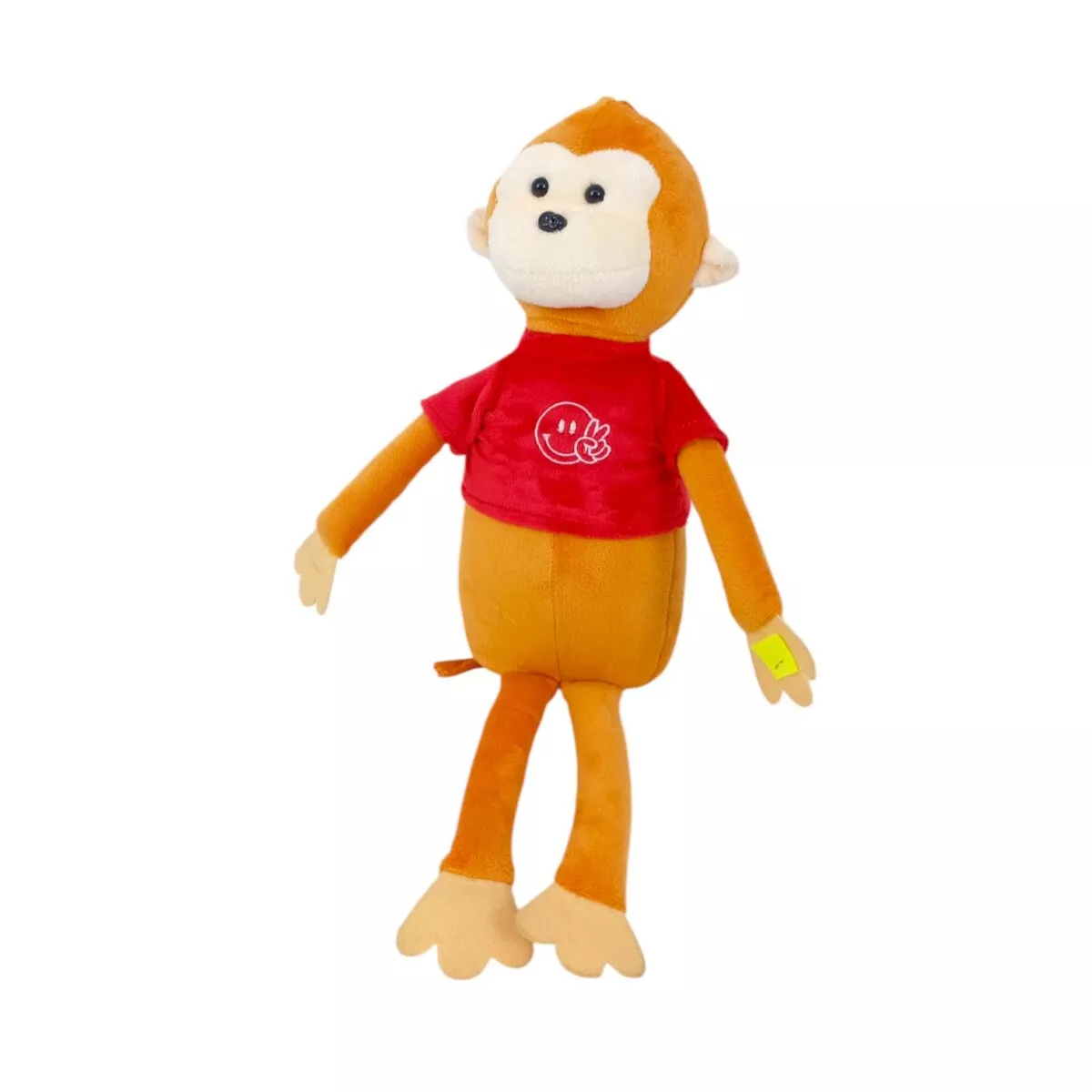 Lovely Toys Sleek Monkey Stuffed Plush Animal Toy 42cm | Soft Cuddly Monkey Toy for Kids | Ultra-Comfortable, Safe, and Huggable Plush Toy | 3+ Years