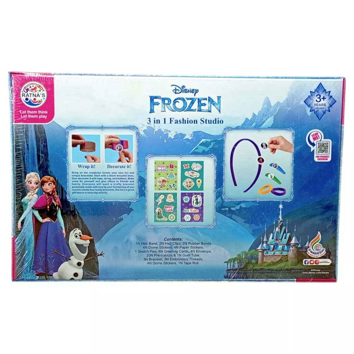 Ratnas Disney Princess 3 In 1 Fashion Studio Kit4 Ratna'S Disney Princess 3 In 1 Fashion Studio Kit | Give New Wings To Your Kids Creativity | 3+ Years Ratna'S Disney Princess 3 In 1 Fashion Studio Kit | Give New Wings To Your Kids Creativity | 3+ Years Image 2
