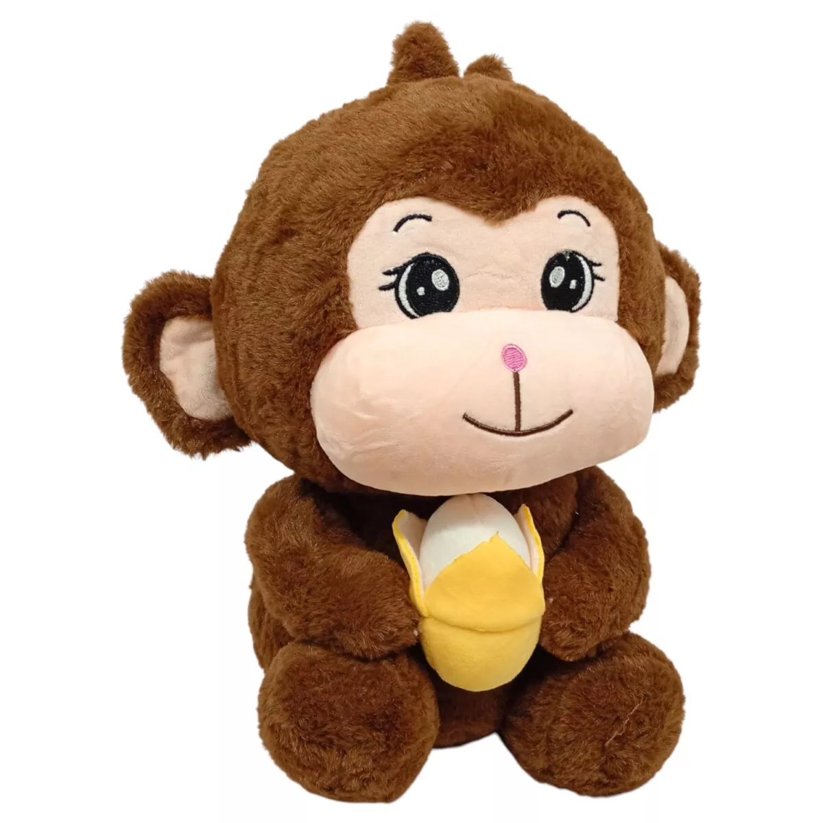 Just Bear Cute Monkey with Little Banana plush toy for kids, Just Bear Cute Monkey with Little Banana cuddly monkey for children, Just Bear Cute Monkey with Little Banana soft toy for kids, Just Bear Cute Monkey with Little Banana huggable plush toy