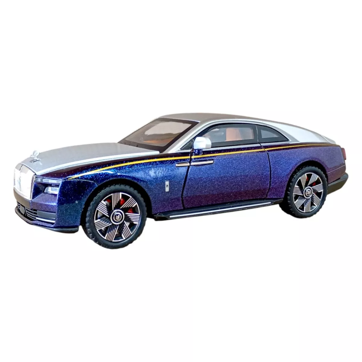 Die-Cast 1:24 Scale Model Pull Back Toy Car | Openable Doors, Lights And Music For Kids | 6+Years