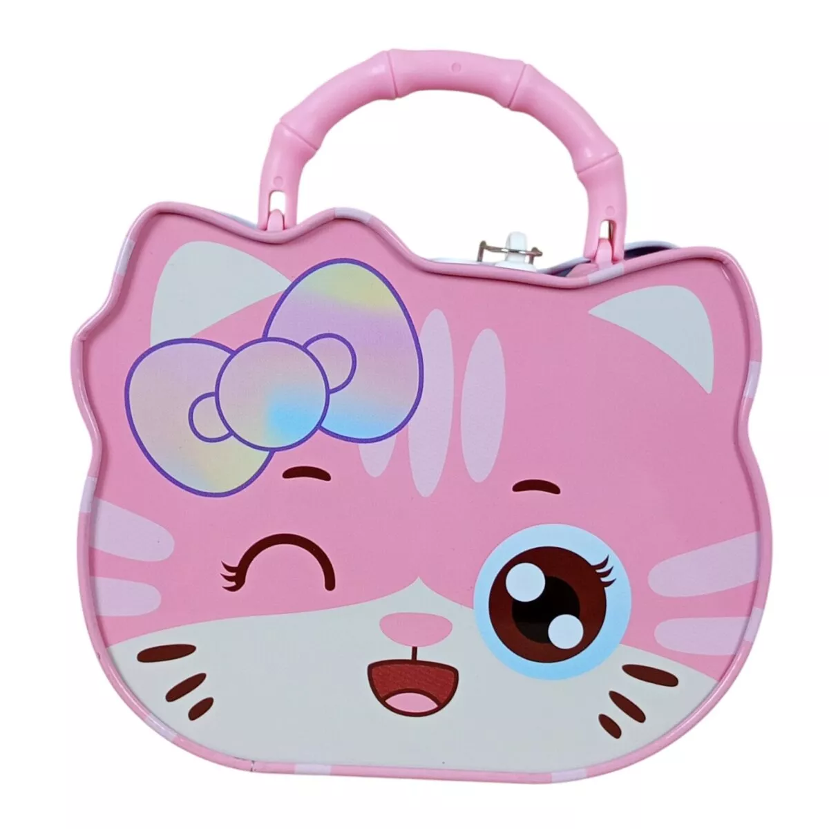 3D Cute Cat Shaped Kids Coin Bank | Fun Savings Bank for Children | Colorful and Durable Metal Coin Bank | Gift for Kids | 3+ Years