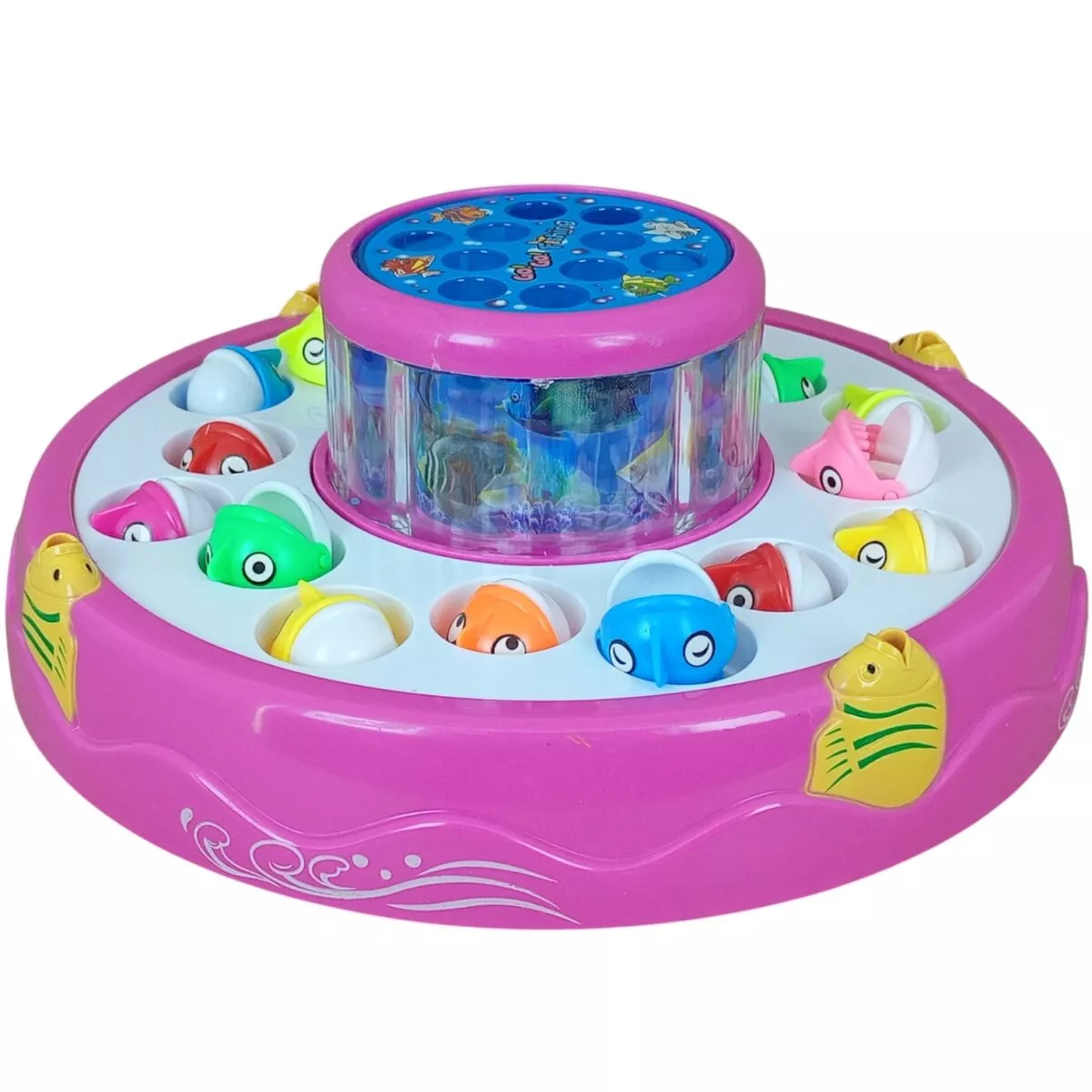 Electric Rotating Magnetic Gogo Fishing Game 26 Pieces Of Fish 2 Rotary Ponds 4 Pods Music And Light Function Fun Toy For Kids 5 Years 3 Electric Rotating Magnetic Gogo Fishing Game | 26 Pieces Of Fish, 2 Rotary Ponds, 4 Pods | Music And Light Function | Fun Toy For Kids | 5+ Years Electric Rotating Magnetic Gogo Fishing Game | 26 Pieces Of Fish, 2 Rotary Ponds, 4 Pods | Music And Light Function | Fun Toy For Kids | 5+ Years Image 4