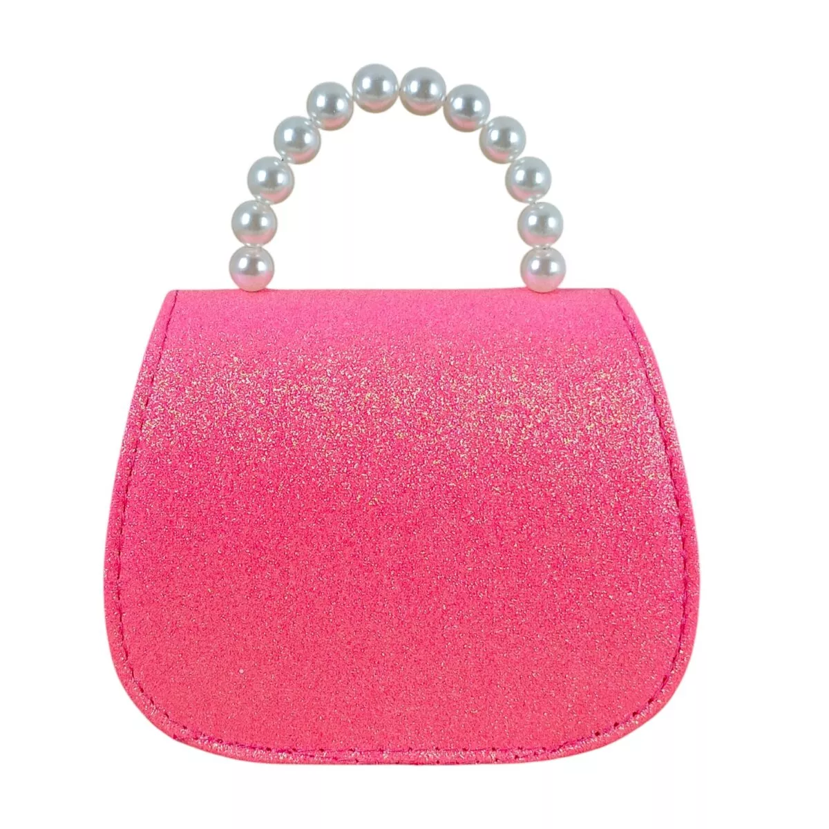 Girls Glitter Sling Purse With Butterfly Motifs Pearl Handle With Magnetic Lock For Girls 3 Year 10 Girls' Glitter Sling Purse With Butterfly Motifs, Pearl Handle With Magnetic Lock, For Girls | Ultimate Sparkle Fashion Bag For Kids Age 3+ Girls' Glitter Sling Purse With Butterfly Motifs, Pearl Handle With Magnetic Lock, For Girls | Ultimate Sparkle Fashion Bag For Kids Age 3+ Image 5