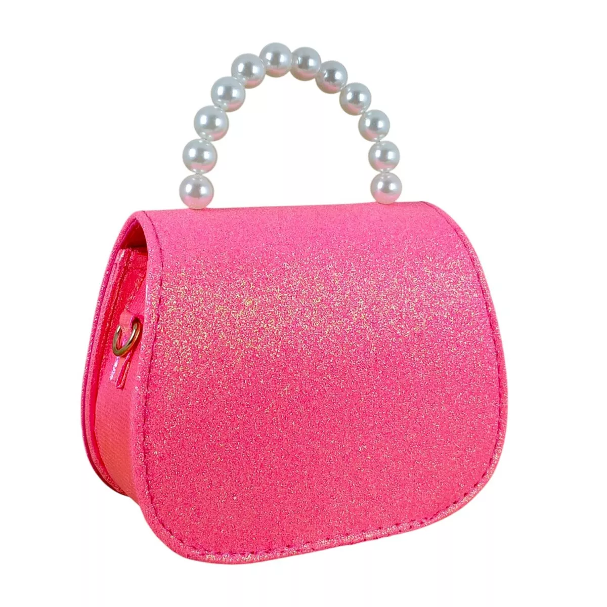 Girls Glitter Sling Purse With Butterfly Motifs Pearl Handle With Magnetic Lock For Girls 3 Year 9 Girls' Glitter Sling Purse With Butterfly Motifs, Pearl Handle With Magnetic Lock, For Girls | Ultimate Sparkle Fashion Bag For Kids Age 3+ Girls' Glitter Sling Purse With Butterfly Motifs, Pearl Handle With Magnetic Lock, For Girls | Ultimate Sparkle Fashion Bag For Kids Age 3+ Image 4