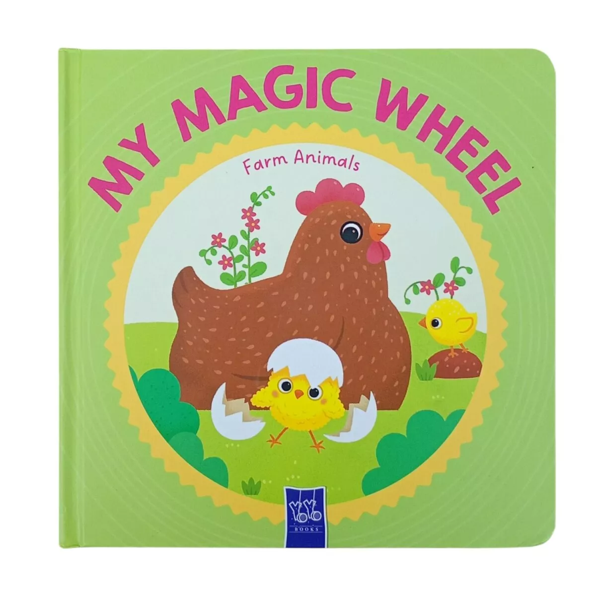 My Magic Wheel Farm Animals | Turn The Wheel To Meet My Family ! Book For Kids | 3+Years