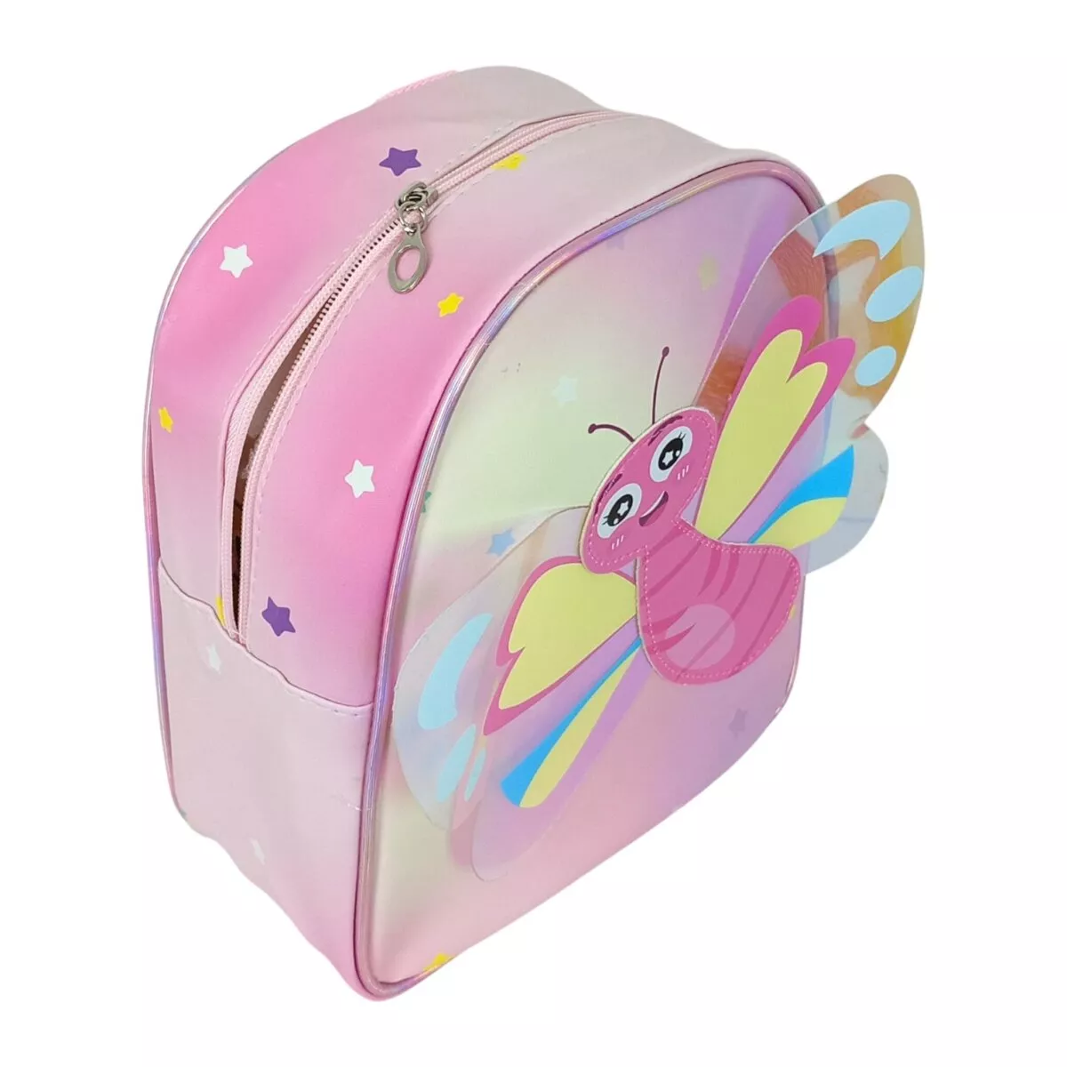 Cutetranslusant Wings Butterflyschool Bag For Boys Girls Lightweight Small Backpack For Nursery Preschool And Kindergarten 2Year 4 Shimmering Butterfly Backpack | Glittery Kids Backpack With 3D Butterfly Wings, Sparkling Design, And Spacious Storage | Trendy School And Travel Bag | 2+ Years Shimmering Butterfly Backpack | Glittery Kids Backpack With 3D Butterfly Wings, Sparkling Design, And Spacious Storage | Trendy School And Travel Bag | 2+ Years Image 3