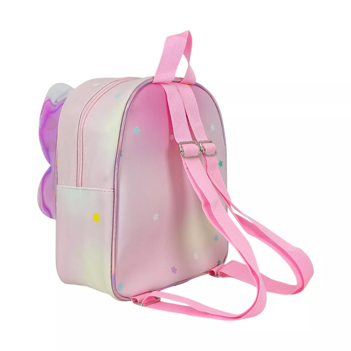 Cutetranslusant Wings Butterflyschool Bag For Boys Girls Lightweight Small Backpack For Nursery Preschool And Kindergarten 2Year 8 Shimmering Butterfly Backpack | Glittery Kids Backpack With 3D Butterfly Wings, Sparkling Design, And Spacious Storage | Trendy School And Travel Bag | 2+ Years Shimmering Butterfly Backpack | Glittery Kids Backpack With 3D Butterfly Wings, Sparkling Design, And Spacious Storage | Trendy School And Travel Bag | 2+ Years Image 8