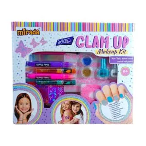 Mirada Lets Glam Up Nail Art Kit For Kids Ultimate Glam Kit With Hair Chalk Nail Polish Glitter For 6 Years 1 Home Mirada Lets Glam Up Nail Art Kit For Kids Front View, Mirada Lets Glam Up Nail Art Kit For Kids Accessories, Mirada Lets Glam Up Nail Art Kit For Kids Nail Polish Set, Mirada Lets Glam Up Nail Art Kit For Kids Glitter Tools, Mirada Lets Glam Up Nail Art Kit For Kids Hair Chalk Kit