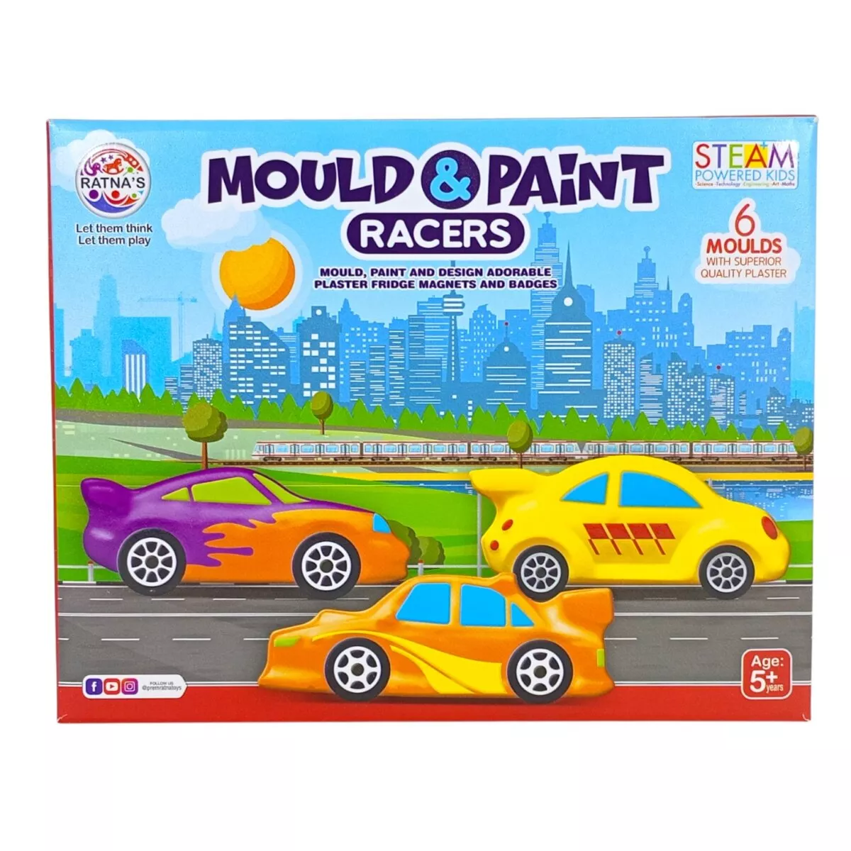 mould and paint racers kit