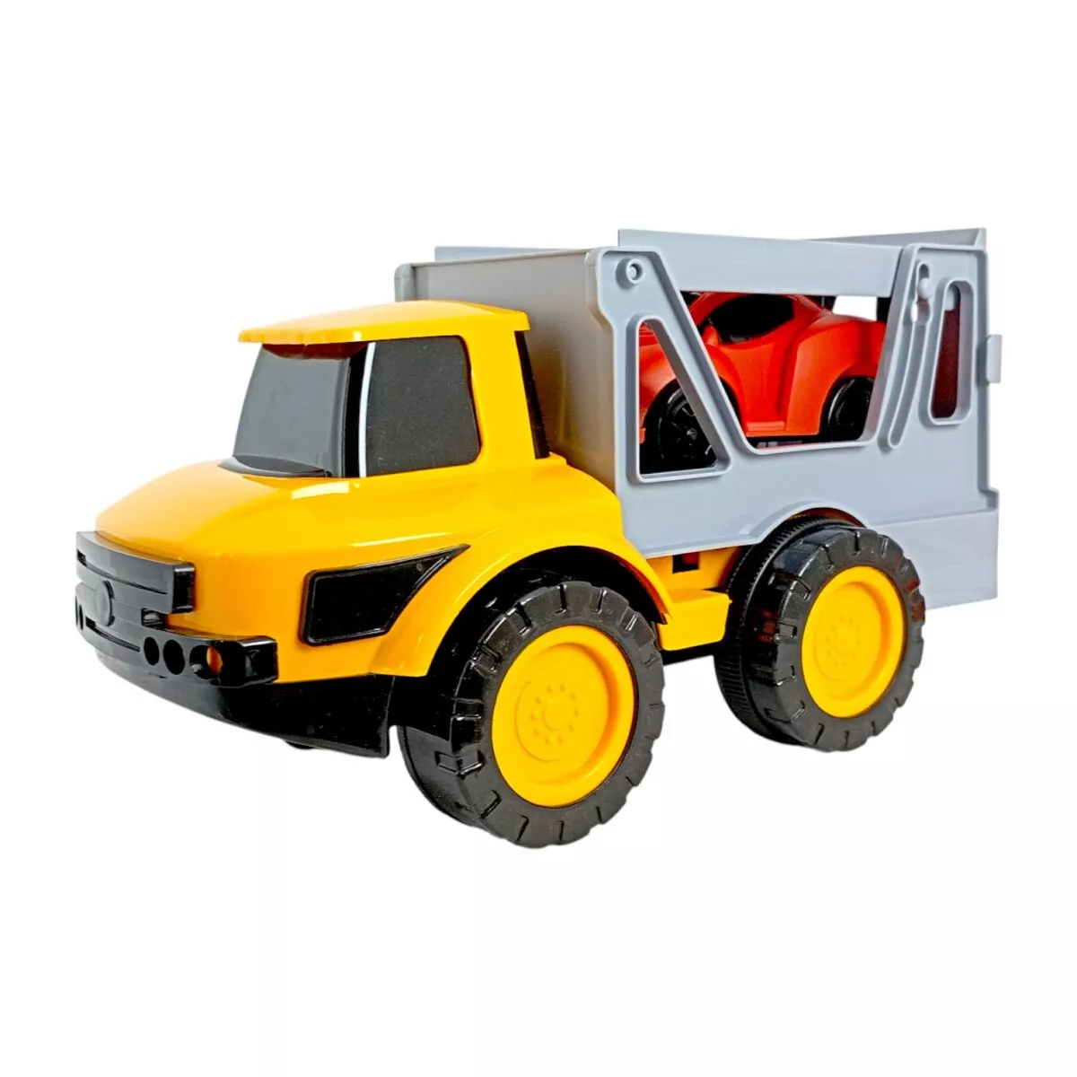 United Agencies Friction Powered Rambo Car Trailer, Friction powered toy for kids, Off-road vehicle toy for kids, Kids trailer toy, Educational toy for motor skills, Action-packed kids toy, Eco-friendly toy for kids